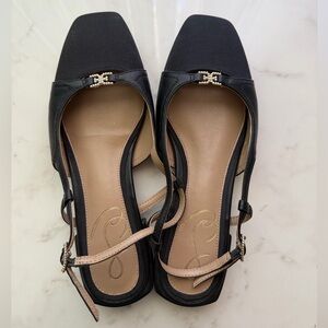 Sam Edelman Kara Cap-Toe Slingback Flats